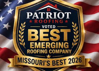 Missouri’s Best 2026 — voted Best Emerging Roofing Company