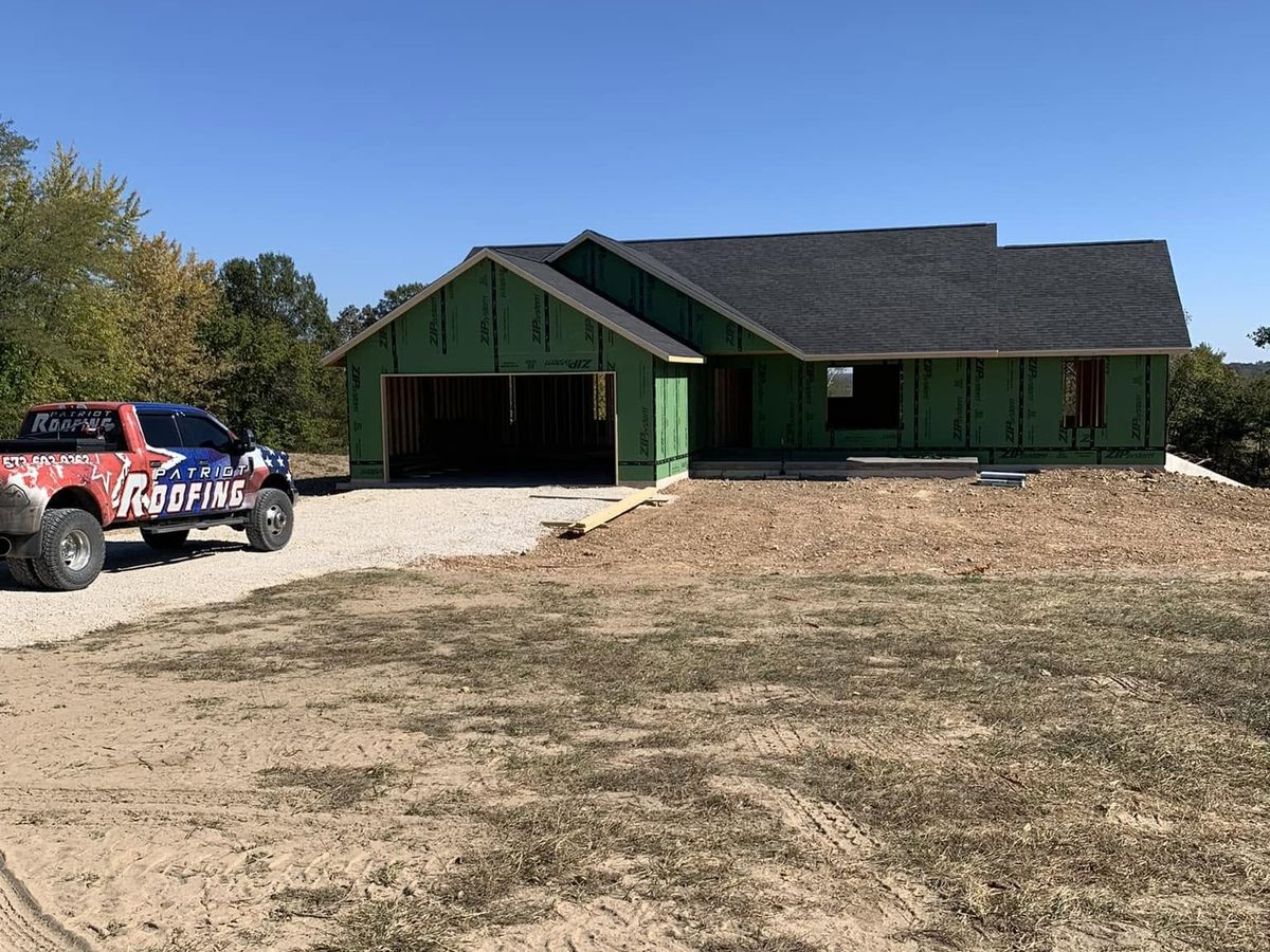 After — the finished roof